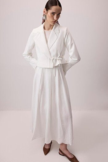 Touché Privé Kruvaze Jacket Skirt Suit