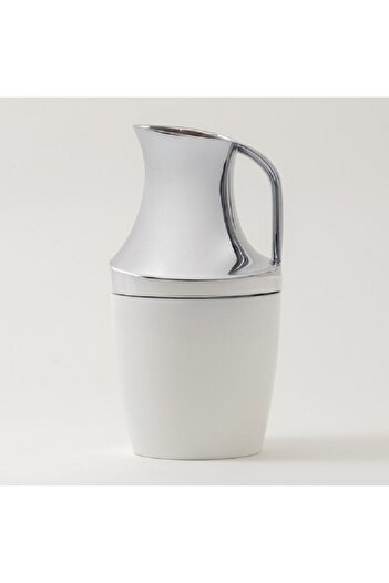 Dallaty 1L stainless steel vacuum flask in silver