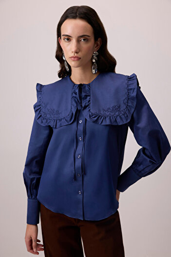 Touché Privé Firfirli Marine Collar Shirt