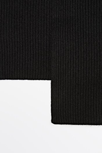 Massimo Dutti Fitilli %100 kaşmir atkı