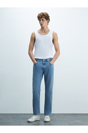 Ltb Lıoren Straight Leg Mid Waist Jean Trousers