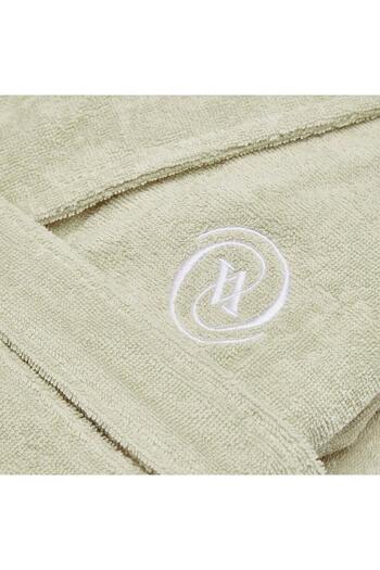 Vakko Cotton Bathrobe Beige M400339495