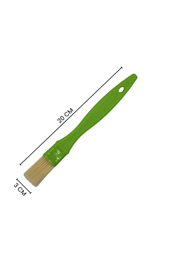 PASTRY PLANET Green Handle Egg Brush 20X3 cm
