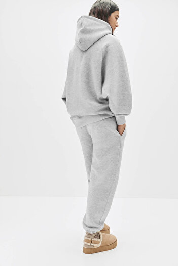 Pull & Bear Cuffed tracksuit bottoms