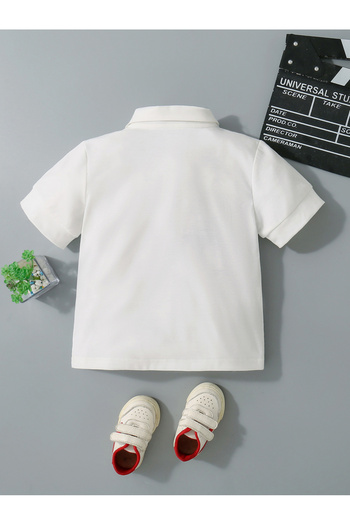 Take Two By Styli Boys Striped Polo T-Shirt