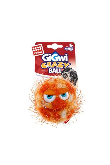 Gigwi Orange Hedgehog Ball |   Sturdy Choice for Crazy Games |   Durable Material