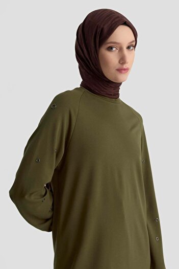 Armine TREND Tunic with Eyelet Detail on the Sleeves 25Kt431