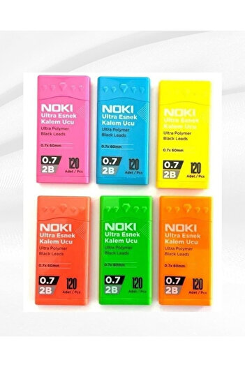 Next Plus Ultra Flexible Noki 0.7 Min 2B 60 mm 120 Pack of 12 Back to School