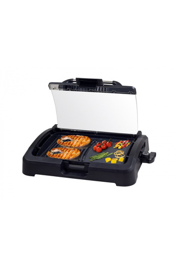 BEPER Electric Grill with Glass Lid 90.871
