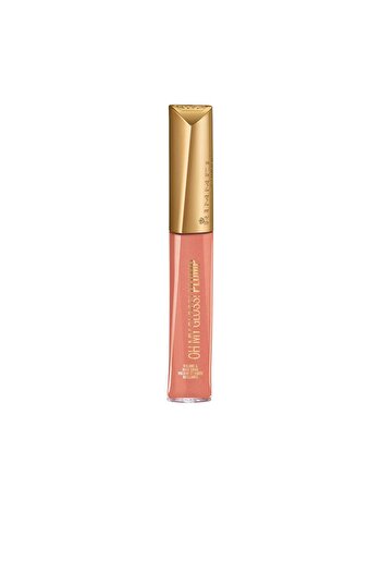 RIMMEL LONDON Luciu de buze hidratant si intens stralucitor, OH MY GLOSS PLUMP, 531 peach pie, 7 ml