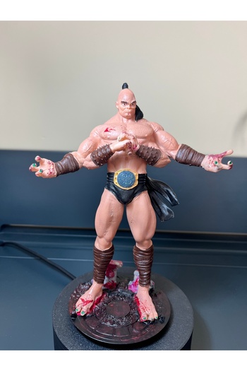 Nova Mortal Combat-Goro Figür