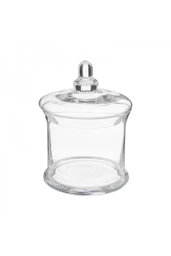 FİVE Glass candy jar with lid, Five, 1 liter