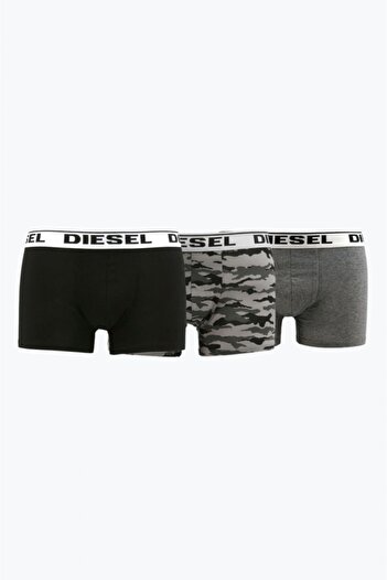 Diesel Set of 3 pairs of men's boxers KORY-CKY3_RHASO_E4111-3PACK gray