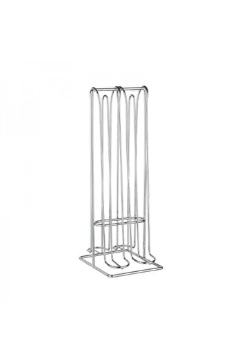 FİVE Chrome holder for 32 Nespresso capsules, 29.5x12.5 cm