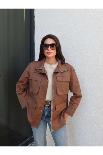 ESRAHELVACI Stand Collar Padded Jacket