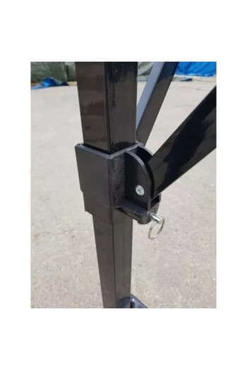 Flippy Cort pliabil pentru evenimente, cadru metalic pentru curte și grădină, 2x2 m, albastru,