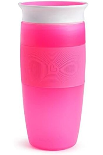 Munchkin Miracle 360 Sippy Cup, 14 oz, Silicone, Multicolor
