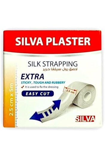 Silva Surgical Silk Tape Roll, 2.5 cm x 5 m