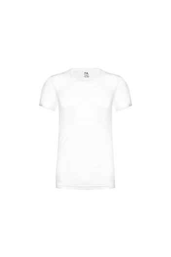 FASHION ACADEMY Mens T-Shirt (Rib) White 3 Pack
