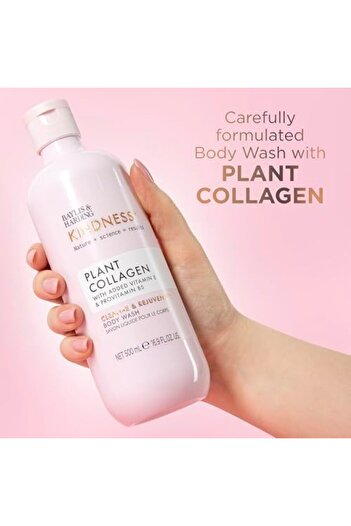 Baylis & Harding Kindness + Plant Collagen Cleanse & Rejuvenate Luxury Body Wash 500ml