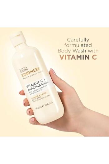 Baylis & Harding Kindness + Vitamin C and Niacinamide Cleanse & Glow Luxury Body Wash 500ml