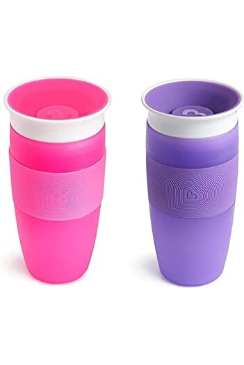 Munchkin Miracle 360 Sippy Cup, 14 oz, Silicone, Multicolor