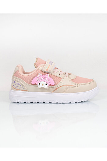 Elit Deep 0614 Beige Comfortable Flexible Lightweight Girls' Shoes