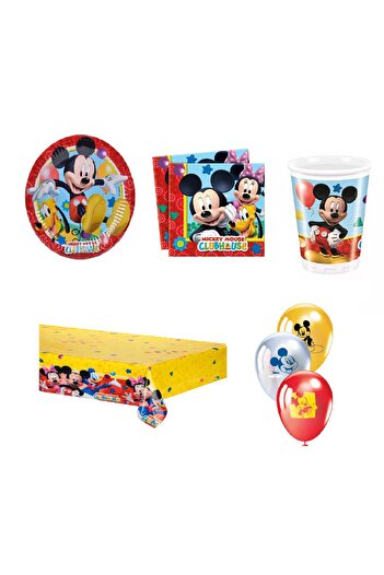 Mickey Mouse Party set 47 pieces, multicolor,