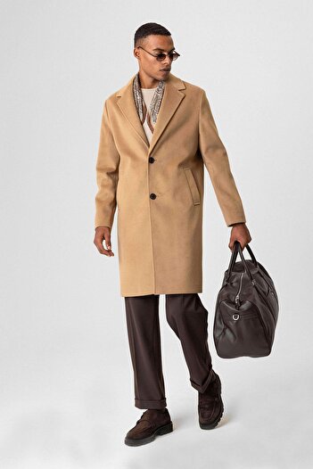 Antioch Camel Textured Men's Coat