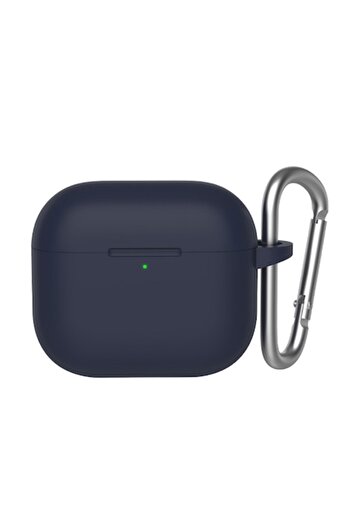 Stef's Cat AirPods 3 Case, Liquid Silicone, V8, Navy Blue