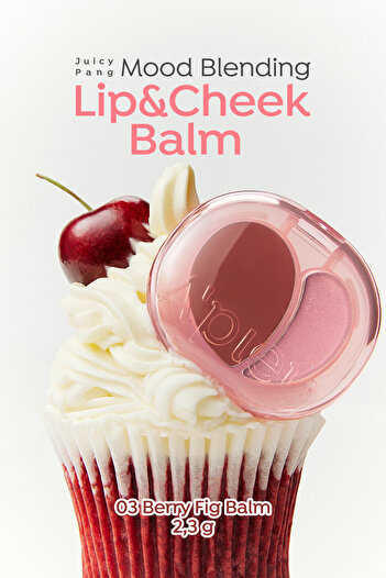 Missha Kalıcı Dudak & Yanak Balmı A'PIEU Juicy-Pang Mood Blending Lip&Cheek Balm (03 Berry Fig Balm)