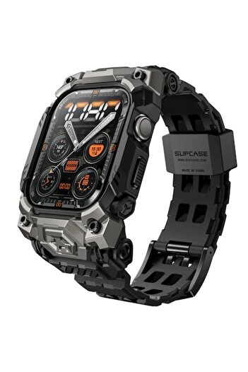 Danex Protective Case for Apple Watch Ultra/Ultra 2 + Strap, L55, Lexgard, Deep Dark