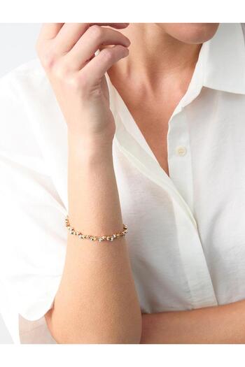 Jimmy Key Mixed Shiny Ball Figured Bracelet