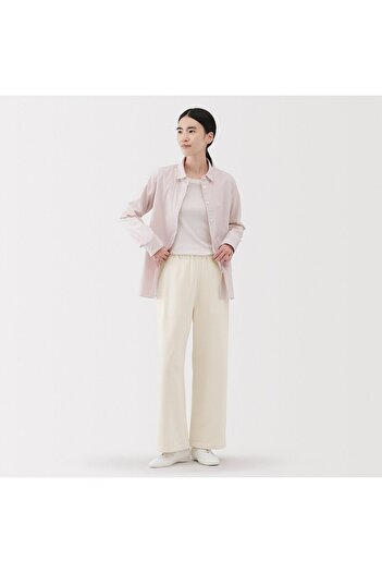 Muji French Terry Sweat Wide Pants