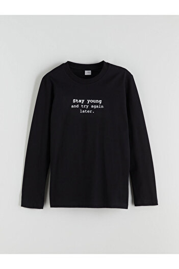LC Waikiki Sparkling Selections from Shining Store |   Crew Neck Boy's T-Shirt