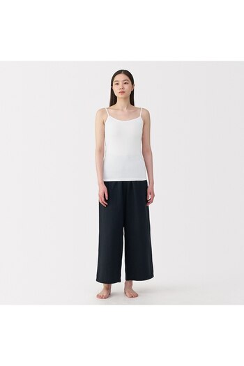 Muji قميص داخلي من القطن المرن من الجيرسي