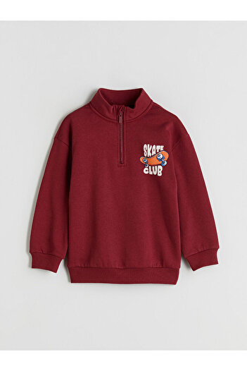 LC Waikiki Stand Collar Boy's Sweatshirt