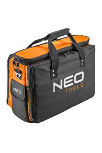 NEO Tool Bag with Handles and Transport Strap, 19 Pockets, 44x20x33 cm,
