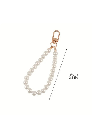 Siriderya Pearl Keychain Bag Ornament Stylish Design Gift Bag Ornament