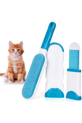 Hope Pets Empire Pet Hair Remover, Lint Brush for Dog & Cat, Double Sided Fur Remover Tool with Self-Clea