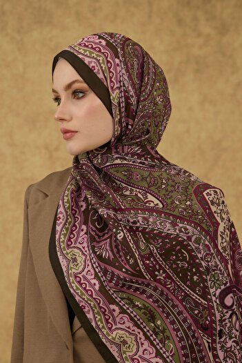 İpekhan İpekhan Soft Shawl Coffee Powder 3053-04