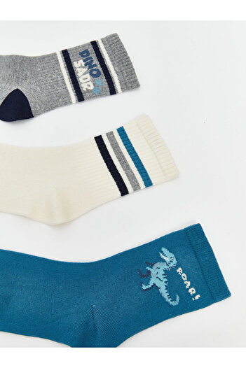 LC Waikiki Sparkling Selections from Shining Store |   Patterned Boys' Socks, Pack of 5