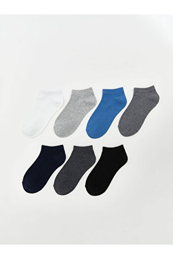 LC Waikiki Basic Boy's Booties Socks 7 Pack