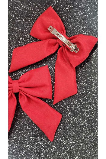GÜLPEŞE Large Size Bowknot Buckle with Ribbon Buckle with Hanging Element