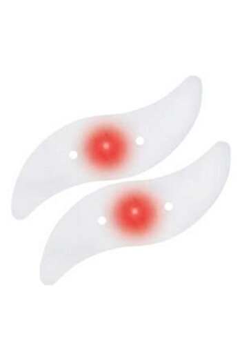 Mercaton Set 5 LED Ambient Lights for Bicycle Spokes, Red