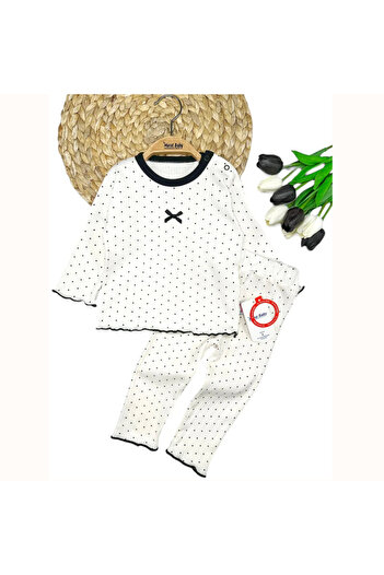 Momercy Polka Dot Baby Girl Double Set