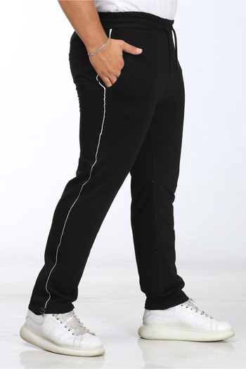 Velista Men's Baggy Pants with Side Piping