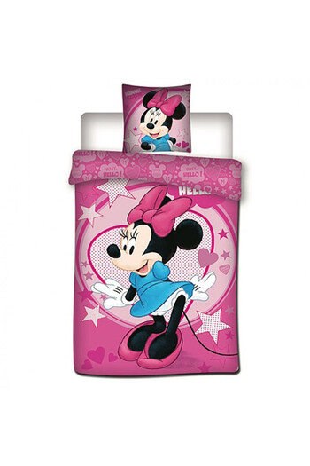 Minnie Mouse Disney Minnie Sweetheart bedspread 140×200cm, 63×63 cm microfiber