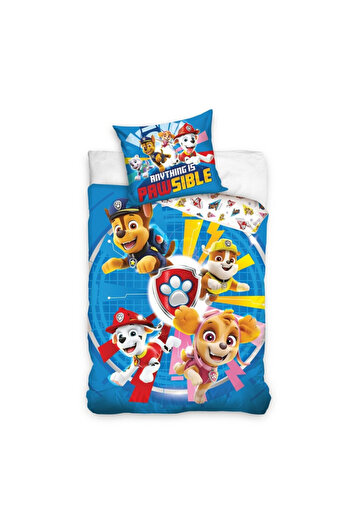 PAW PATROL Paw Patrol Pawsible bedding set 140×200cm, 65x65 cm