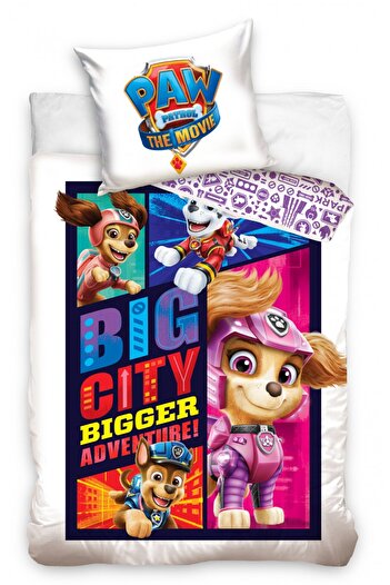 PAW PATROL Paw Patrol Bigger Adventure duvet cover 140×200cm, 70×90 cm